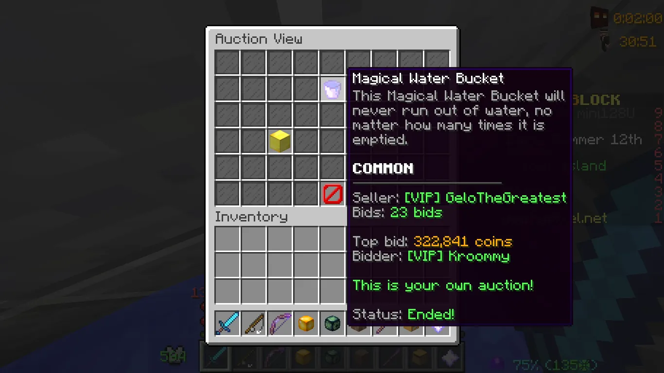 Magical Water Bucket