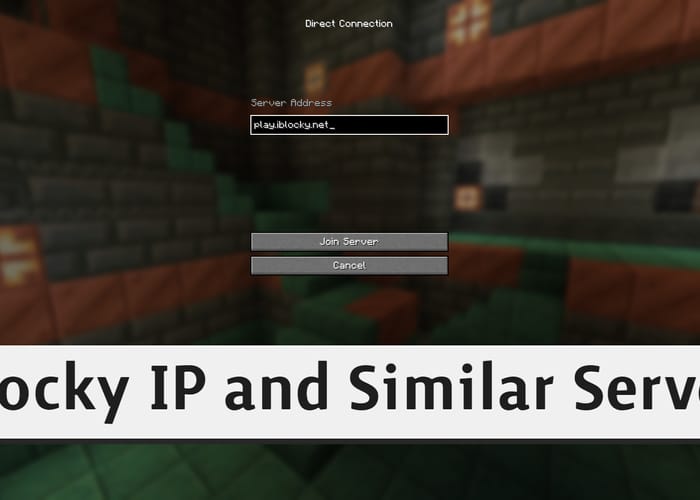 What is the IP for the iBlocky Minecraft Server?