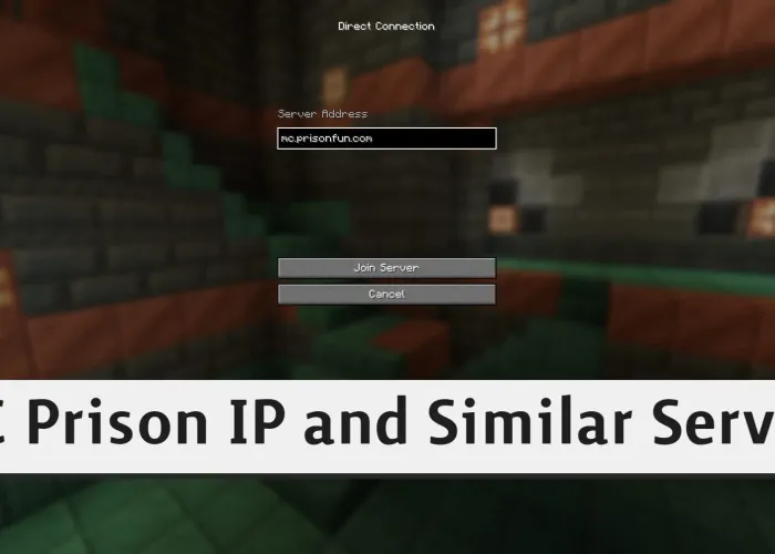 What is the IP for the MC Prison Minecraft Server?