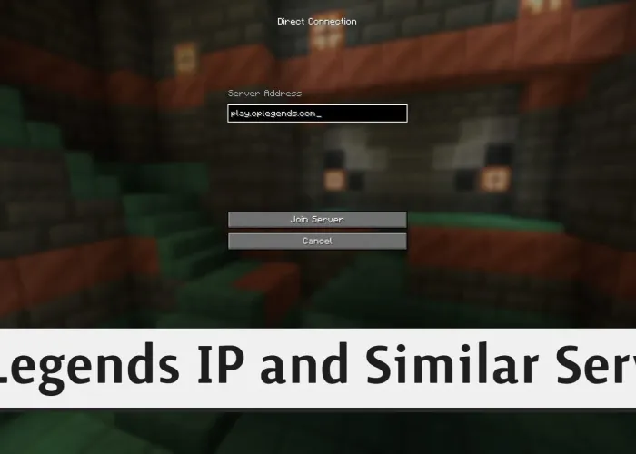 What is the IP for the OP Legends Minecraft Server?